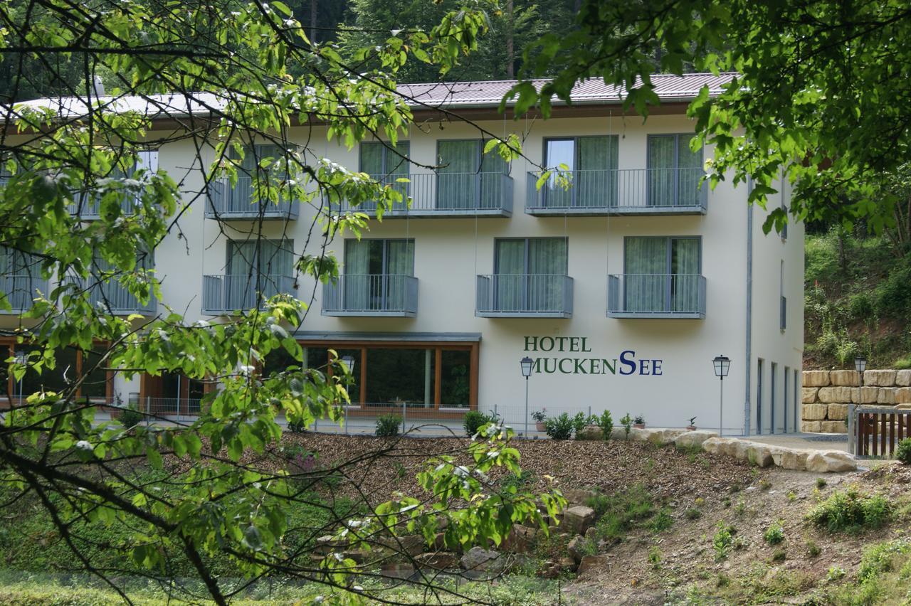 Hotel Restaurant Muckensee 로르히 외부 사진